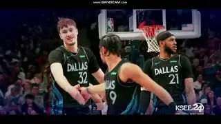 Вступительная заставка к баскетбольному матчу НБА на канале NBC Sports: Даллас против Сакраменто