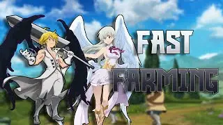 Fast Farming Gears, Food, and More with Zero Attacks | 7DS: Grand Cross