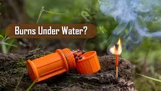 Unsinkable Fire: The Ultimate Waterproof Matches