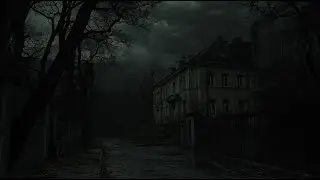 A Lonely Villa In Thunderstorm | The Sound Of Rumbling Thunder At Night & Gentle Rain For Relaxation