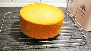 Biscocho para pastel. Bizcocho económico y fácil. 
