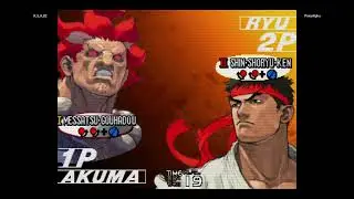Street Fighter Collection: R_V_H_82(Akuma) Vs PintoAlpha(Ryu) Ranked Match