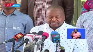 HEALTH CS Mutahi Kagwe famous quote during Covid 19