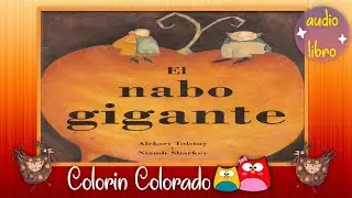 El nabo gigante. Cuento infantil en espa&ntilde;ol. Cooperaci&oacute;n. Trabajo en equipo.