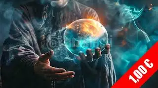 Mystic Scholar with Swirling Crystal Globe &ndash; Arcane Stock Footage