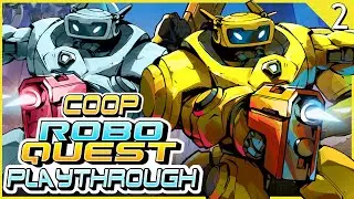 RoboQuest (PC) Co-op Playthrough - pt2 - No Commentary