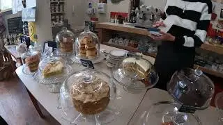 Cakes and more, sneak peak vintage tea room pear mill Stockport
