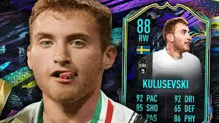 INSANE WONDERKID! FUTURE STAR 88 KULUSEVSKI PLAYER REVIEW - FIFA 21 ULTIMATE TEAM