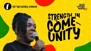 STRENGTH in COME-UNITY | 19.10.25 | Sunday Service