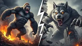 100ft Mutant Husky Vs King Kong: The Ultimate Fight For New York City!