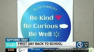 VIDEO: Students in Glastonbury head back to school
