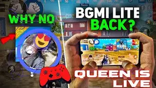 QUEEN IS LIVE ❤️🥀✨ PUBG LITE QUEEN 👑