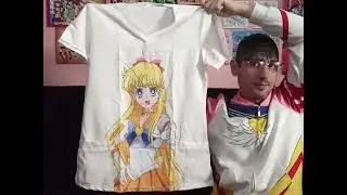 Pretty Guardian Sailor Moon Eternal - Super Sailor Venus T-Shirt / Camiseta de Manga Corta