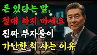 돈 있다는 말 절대 하지 마세요 | 그 한마디로 친구 다 잃었습니다 | 행복한 노후 | 오디오북