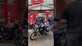 NEW BIKE COLLECTION DAY 🙌. Our first 2025 Honda CB1000 Hornet SP is off to its new home #cb1000