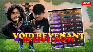FREE FIRE RANKPUSH LIVE............ VOID REVENANT
