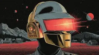 Daft Punk Machine Soul in Orbit 🌌 | Chillwave, Synthwave, Retro Funk, Nu Disco, Electronic Playlist