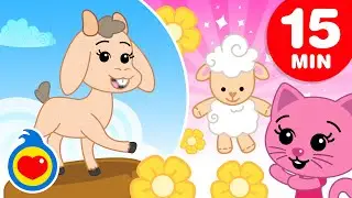 Sai Da&iacute; Cabrinha Cabrinha 🐐 e + M&uacute;sicas Para Aprender com Animais (15 Min) | Um Her&oacute;i do Cora&ccedil;&atilde;o ❤️