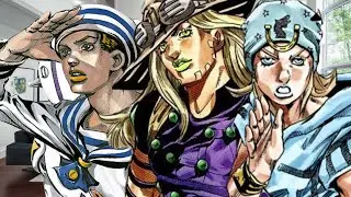 Johnny, Gappy, & Gyro Hang Out - JoJo's Bizarre Family