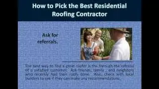 How To Pick The Best Residential Roofing Contractor In Maine