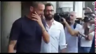 Leonardo  Bonucci 19 touches down  in  Turin
