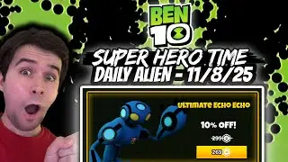 Roblox Ben 10 Super Hero Time Daily Alien - ULTIMATE ECHO ECHO! - 11/8/25