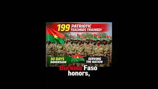 Burkina Faso Honors 199 Teacher Researchers | 30 Days of Patriotism Under Captain Ibrahim Traor&eacute; 🇧🇫