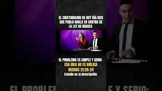 Pablo nunca hablo en contra de la ley de Moises.