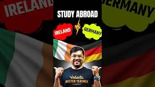 Germany vs Ireland🧐: What&rsquo;s Best for You? #studyabroad #viralshorts #ytshorts #harshsir #germany