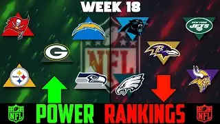 NFL Week 18 Power Rankings 2022