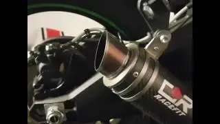 2016 Kawasaki ZX10R Dyno Flames from the Racefit UK end can.