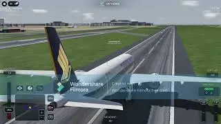 SINGAPORE AIRLINES 10,000TH AIRBUS AIRCRAFT GRAN CANARIA TO GATWICK | ROBLOX Project Flight