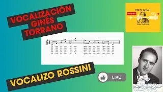 #50. Vocalización Rossini al estilo de Ginés Torrano #rossini #vocalización