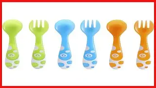 Great product -  Munchkin Multi Toddler Forks and Spoons, 6 Pack