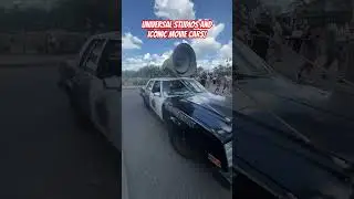 Universal Studios - Universal iconic movie cars! #cars #musclecar #simpsons #fastandfurious