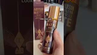 Look what I got: New Charlotte Tilbury Airbrush Flawless Matte Setting Spray 😍😍😍