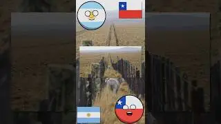 countries with unique borders #historyballs #countryballs