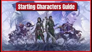 Lost Eidolons: Veil of the Witch - Starting Characters Breakdown & Mechanics