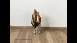 DIY Ako darčekovo zabaliť fľašu? 🍾