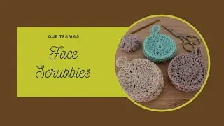 Face Scrubbies limpiadores faciales en algod&oacute;n a crochet por @quetramas paso a paso muy f&aacute;cil
