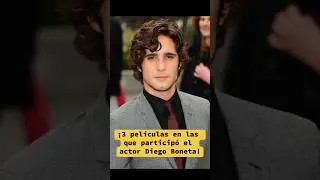 &iexcl;3 #peliculas en las que particip&oacute; el #actor #mexicano #DiegoBoneta ! #cine #cinema #film #fyp