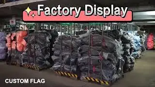 How Custom Flags Are Made: Behind the Scenes at a Flag Factory!