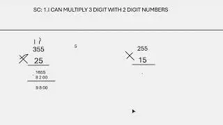 HOW TO MULTIPLY 3-DIGIT WITH 2-DIGIT NUMBERS? MATH! FUN TEACHING AND GROWING MINDS