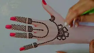 New Henna Design | Henna Design Eid 2022 |  Mehendi Design | Easy Circle Mehandi Designs