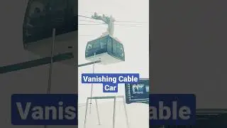 Vanishing cable car #insbruck #germany #austria #nordkette