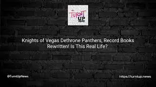😲🏒 Knights of Vegas Dethrone Panthers, Record Books Rewritten! Is This Real Life? 😲🏒