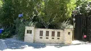 Hidden Oaks Road Private Homes Encino California USA July 11, 2025 Summer