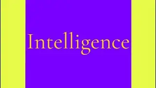 Intelligence | Inner Game of Success | EBSPIRATION 