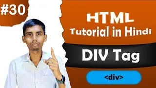 Div (Division) Tag HTML in Hindi | HTML tutorial for beginners