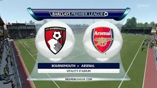 FIFA 16 - AFC Bournemouth vs. Arsenal @ Vitality Stadium